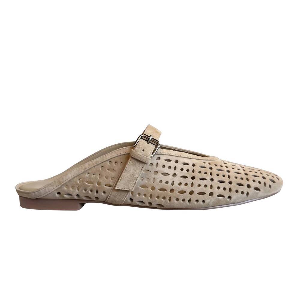 NEW BIBI LOU women's maia flat shoes in beige